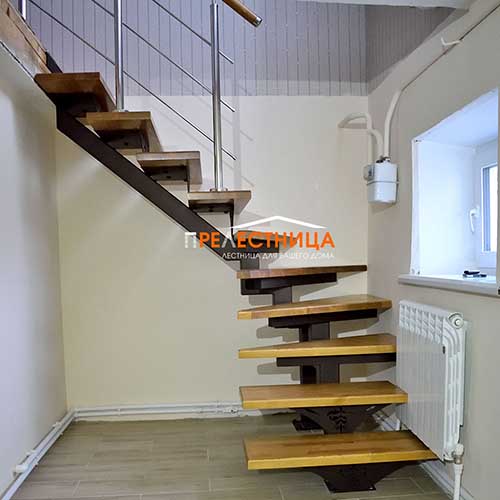 Лестница из металла
